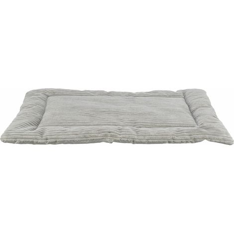 Liegematte Jonna, Cordplüsch 130 x 85 cm, grau