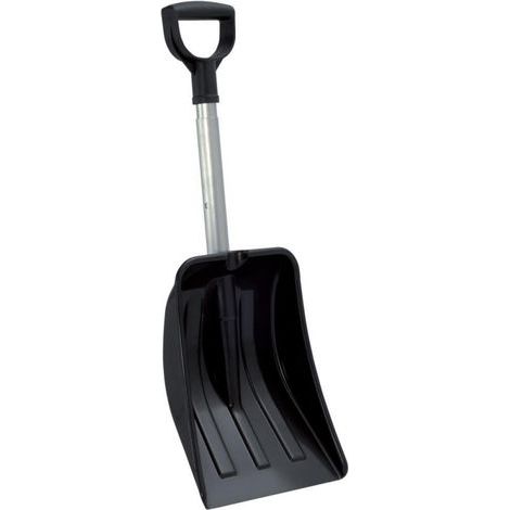 Pelle à neige Abs 26 noire télescopique Pplast (1/2)