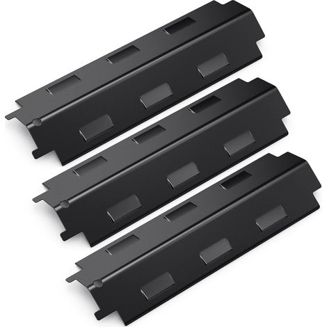 Universal Flavorizer Bar, Couvercle de brûleur de 37 cm, Pack de 4 pièces de Rechange en Acier Porcelaine pour Plaque de Flamme, Accessoires de Plaque chauffante pour modèles de Grils (3PC) (1/5)