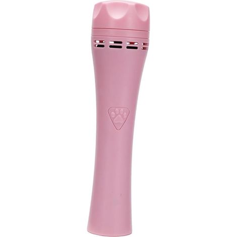 Cortaúñas eléctrico para perros y gatos, herramienta de aseo segura y práctica, color rosa, ideal para mascotas.