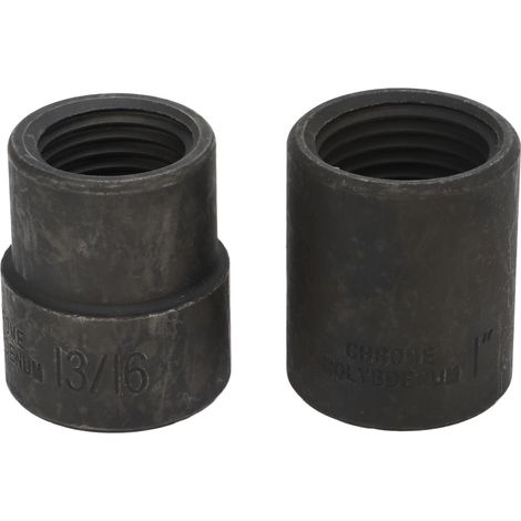 Jeu de retrait d'écrous de roue d'urgence, 2 pièces, entraînement carré 19-26mm 1/2 pouces pour outils pneumatiques manuels