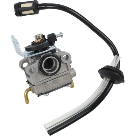 Carburateur pour tronçonneuse TTK587GDO TTL488GDO Moteur 22cc 26cc 33cc avec kit de conduite de carburant Taille-haie Outil multifonction Pièce de rechange en métal (1/5)