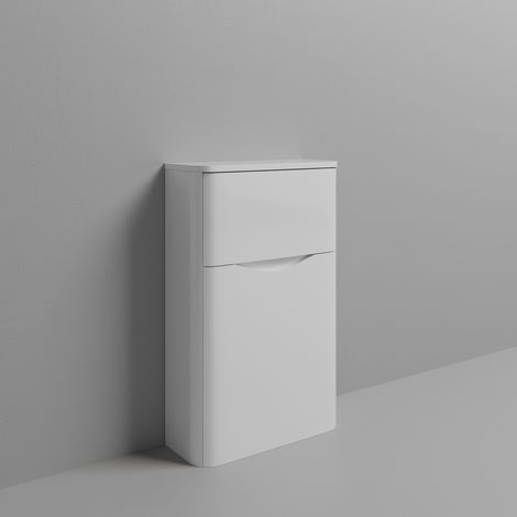 Vela Gloss White 550mm Toilet Unit