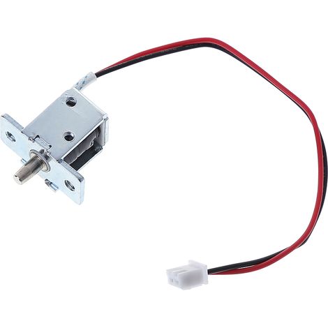 Serrure pour armoire, 12V, 0,5A, pour installation domestique et usage quotidien, pour la maintenance pratique et le contrôle d'accès résidentiel.-AquaForge (1/5)