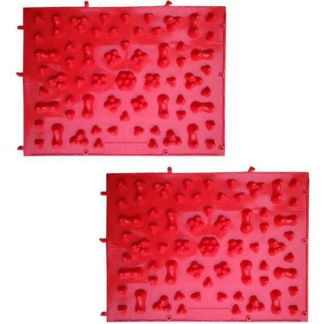 Foot Massage Mat Acupressure Mat Foot Reflexology Walking Toe Plate Massage Pad Bathroom Mat Yoga Ma (1/5)