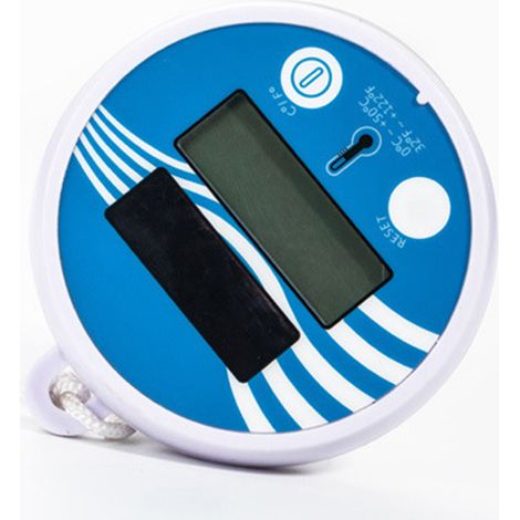 Thermomètre flottant solaire IPX8 étanche écran LCD indicateur de température pour spa piscine aquarium bassin (1/5)