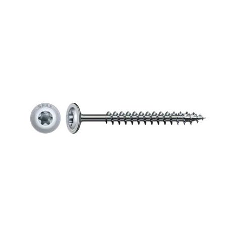 Spax Vis bois Tête disque TORX T50 10X100 Filetée sur 80 4CUT WIROX - 5 pièces (1/2)