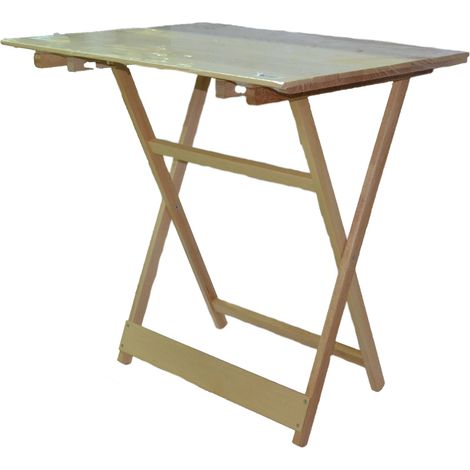 TAVOLO LEGNO PIEGHEVOLE 'PIC NIC' cm 60 x 100 H 75 cm - col.