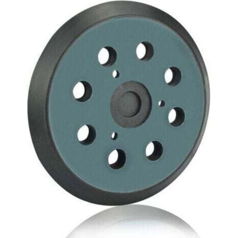 Plateau de Ponçage Makita 125mm Disques de Ponçage à 8 Trous Patin Ponceuse Makita 5 Pouces pour Makita BO 5010, 5030, 5031, 5041, DeWalt DW420, DW421, Porter Cable 390, 382, 343(Noir),SEMAket (1/5)
