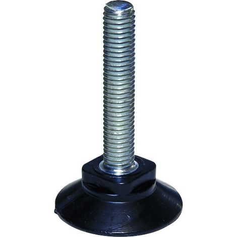 Vérin fixe fileté M10 diamètre 60mm - BOUILLER PLASTIQUES