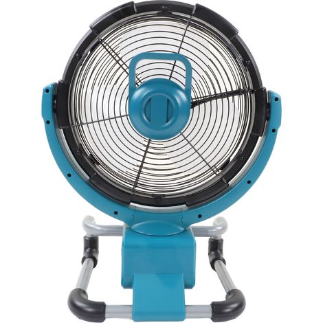 Ventilateur sans fil rechargeable à batterie lithium, portable pour chantier et camping, prise UE 100-240V, avec chargeur USB, sans cordon, usage extérieur et intérieur, puissant et silencieux. (1/5)