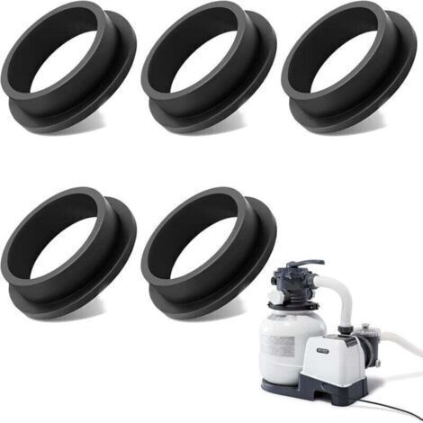 5 Pack Replacement O-Rings for Intex Sand Pump 26323CA, 26323EH, 26331CA, 26331EH, 26337EH (Black) (1/4)