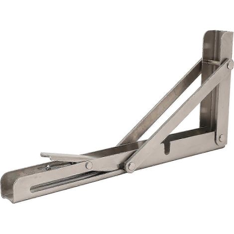 Cadre de table pliante en acier inoxydable 316, 251 mm, adapté aux camping-cars, aux caravanes, aux yachts et aux bateaux. (1/5)