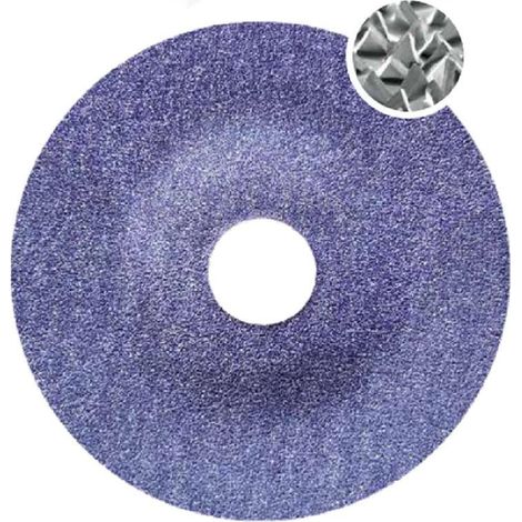 disco abrasivo de velcro. grano cerámico psg. cubitron ii. granulometría p80. diámetro 115mm