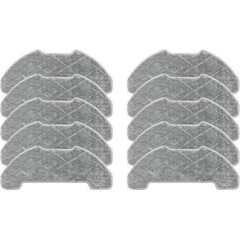 Lingettes pratiques pour robot balayeur, pièce de rechange en microfibre, texture (1/4)