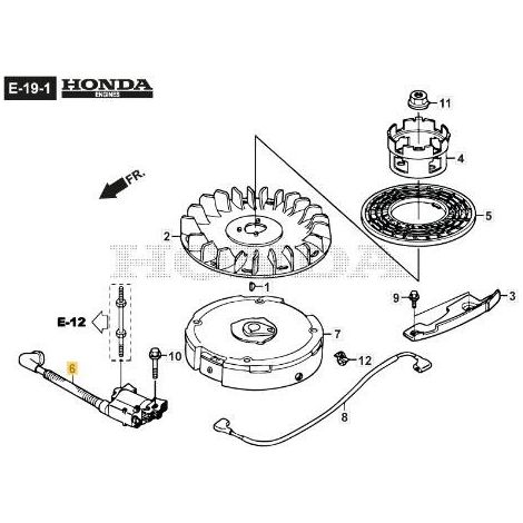 ORIGINAL STIGA ELEKTRONISCHE SPULE – 118551696/0