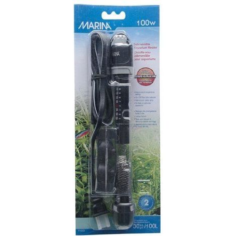 chauffage aquarium Marina aquarium heater 100w verre imperméable (1/2)