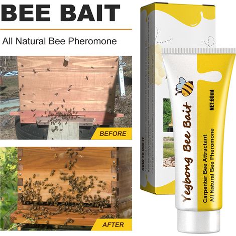 2er-Packung Bienenlockmittel für den Außenbereich, Imkereibedarf, Bienenköder (1/5)