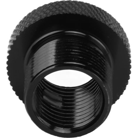 Adaptateur Filtre à Huile Métal Universel Noir Connecteur Fileté Auto 5/8-24 vers 1/2-20 Accessoire Véhicule (1/5)