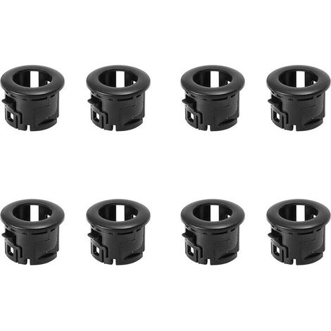 Staffa di montaggio per sensore di parcheggio paraurti auto 89348-33010 per 4Runner, Tacoma, ES350, HS250H, confezione da 8, nera.