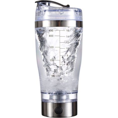 Gobelet mélangeur portable de grande capacité pour poudre de protéines/eau.