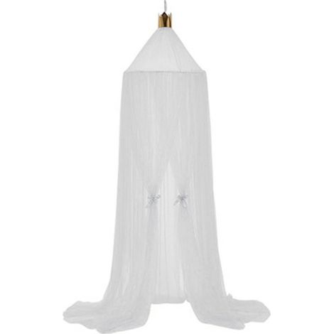 Moskitonetz - Cúpula Infantil con Soporte Metálico - Para Cuna o Suelo - 240 × 60 cm - Ideal para Niños y Niñas - 1 Unidad (1/5)