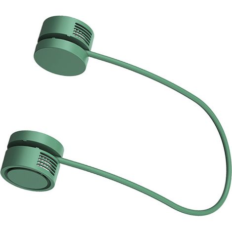 Ventilateur de cou portable mini USB mains libres sans pales avec fonction d'aromathérapie pour l'extérieur (1/5)