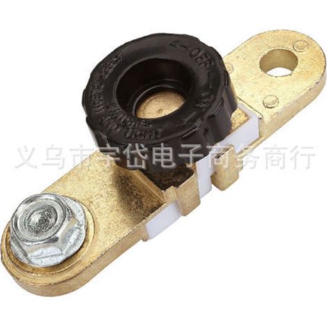 Pinces/clips de batterie, clips de batterie pour voitures et camions, interrupteur de déconnexion de batterie multifonction, interrupteur de protection, vert. (1/5)