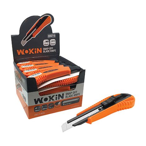 CUTTER ABS PLUS 300218 WOKIN - MM 18- 24 pezzi