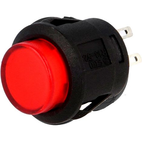 Pulsador luminoso redondo empotrar onlex 6a 230v (1/2)