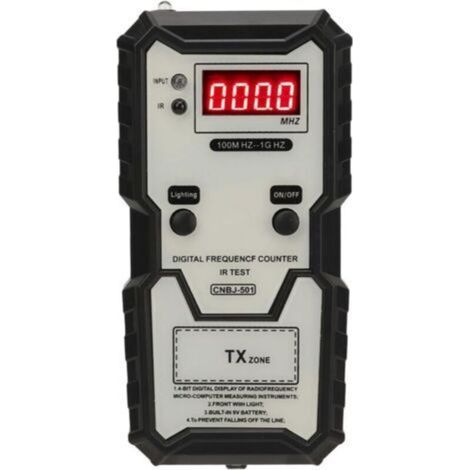 Vakuum-Testeur de Fréquence de Porte-clés à Affichage Numérique de Haute Précision – Détection Précise et Fiable du Signal Infrarouge, 100 M HZ à 1 G HZ,de dyk.Trywise (1/4)