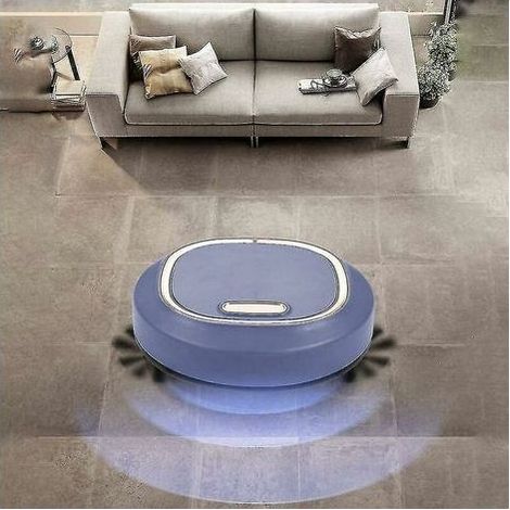 Robot Vacuum Cleaner, 3 In 1 Floor Vacuum And Mop, Super Suction, 1500pa Robot Vacuum Cleaner With Mopping Function, Ideal For Pet Hair Hair Dustwanan (1/3)
