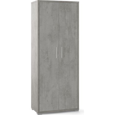 Mobile 2 Ante 71x182x41 cm Cemento (1/2)