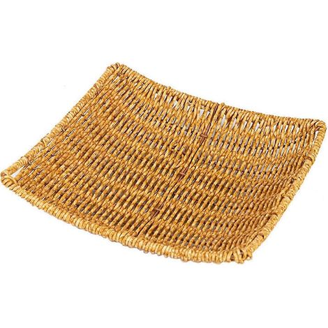 Plateaux de service, plateau de présentation, plateau de service pour frites, plateau à pain réutilisable-S