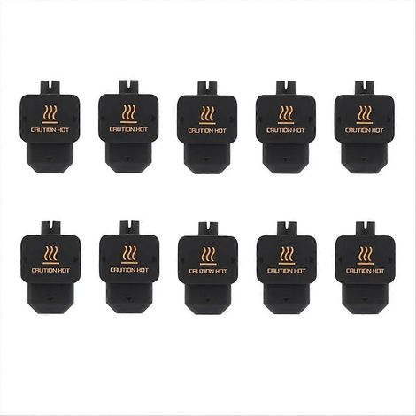 Silikon-Schutzhülle für H2D Hotend, Silikonabdeckung für Bambu H2D 3D-Druckerzubehör, 10 Stück (1/5)