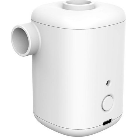 bomba de aire eléctrica, batería de 3000 mAh, 4 boquillas, carga USB, inflado rápido, para flotadores y colchones inflables. (1/5)