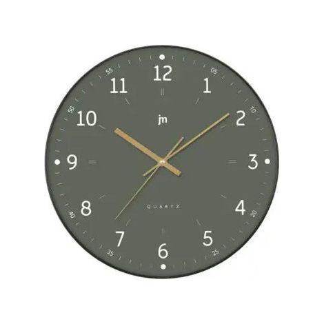 Lowell 15002 DOG Orologio da Parete in Vetro con Golden Retriever 33,5 cm