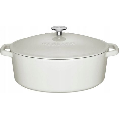 Teglia da forno in ghisa GERLACH Natur Iron White 5,5L 1 pz.