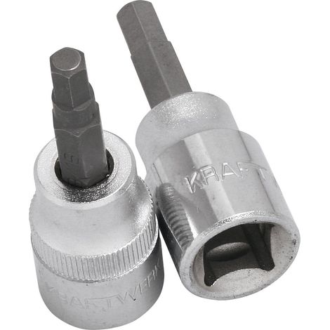 Kraftwerk 1/2" Innensechskant-Bit-Stecknuss 8 mm