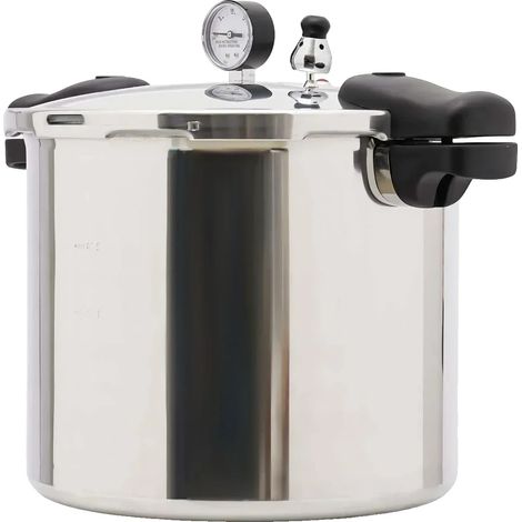 Autocuiseur en alliage d'aluminium, grande capacité de 23 L, cuisson rapide, 90 Kpa, caractéristiques de sécurité (1/5)