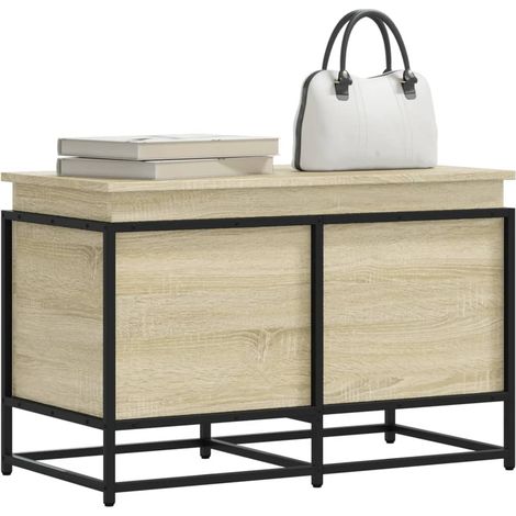 Aufbewahrungsbox mit Deckel Sonoma 80x40x51,5 cm Holzwerkstoff