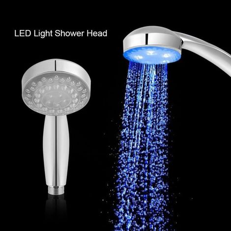 Pommeau de douche lumineux LED - 3 couleurs (1/4)