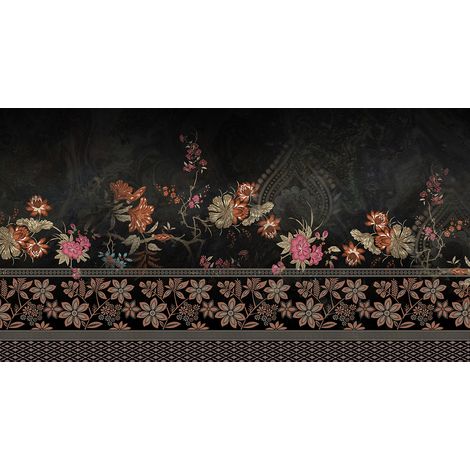 Papier peint panoramique - Fleurs - 130 cm x 70 cm (1/2)