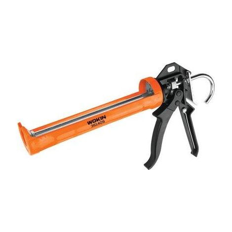 PISTOLA X SILICONE 361409 WOKIN - ALLUMINIO/ACCIAIO VERNICIATO- 2 pezzi
