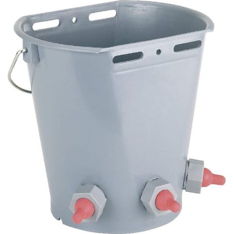 Seau agneau avec 3 tétines