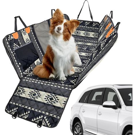 Housse De Siège pour Chiens - Protection de Siège Arrière Voiture pour (1/5)