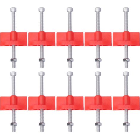 Wandfliesen-Positionierer, Nivelliersystem, Höhenregler, Heber, Nivelliergerät, Einsteller, Handwerkzeug.