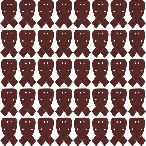 40 Feuilles Abrasives Alumine Papier de Verre Polissage 4 Trous Grain 60 Accessoires Ponceuse Électrique (1/5)