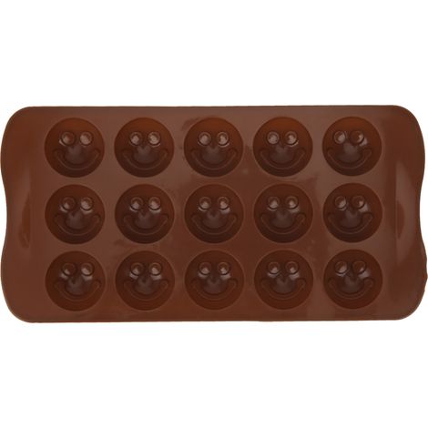 Moule à gâteau visage forme DIY bonbons chocolat silicone moule accessoires pâtisserie cuisine (1/5)