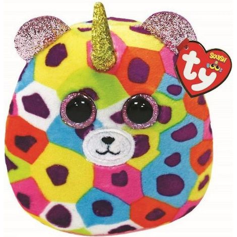 TY Squish A Boo Knuffelkussen Luipaard Giselle 8 cm